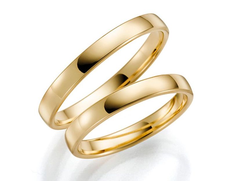 GD Forever ring 585 gultgull 3mm GD100G3 pris pr stk