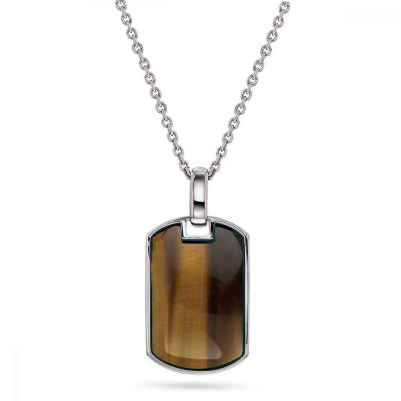 Anheng sølv brun onyx 67967