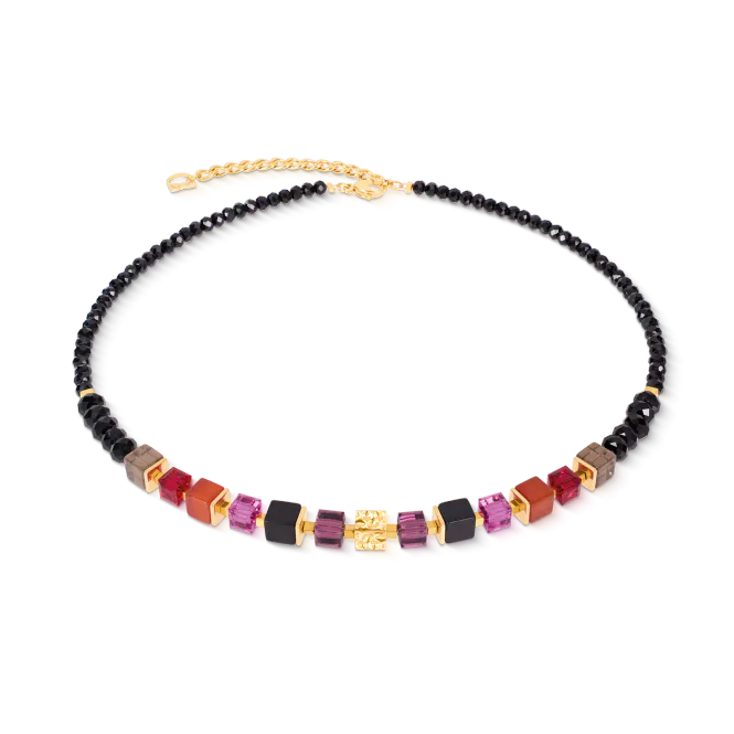 Hovedbilde COEUR DE LION Necklace Cube mix Precious berry 3034100308