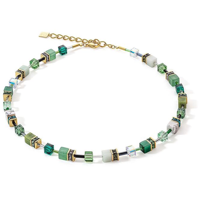 Hovedbilde COEUR DE LION Necklace GeoCUBE Iconic Precious green 4905100500