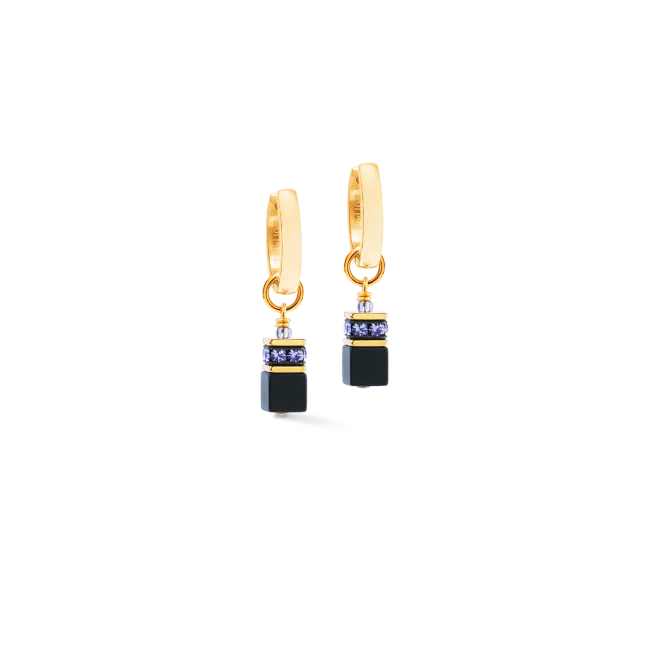 Hovedbilde COEUR DE LION Earrings GeoCUBE Precious Classic Hoop 304321-1308