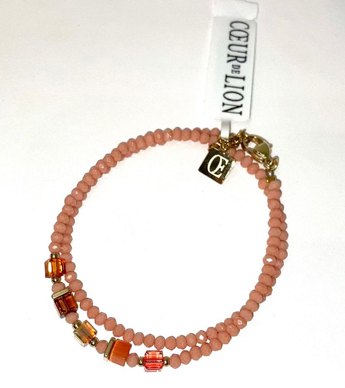 COEUR DE LION Bracelet Joyful Colors peach 4464300200
