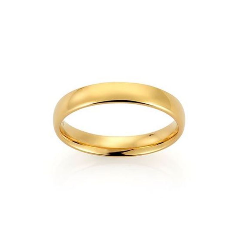 Emotions ring gult gull 4mm 2289904 pris pr stk