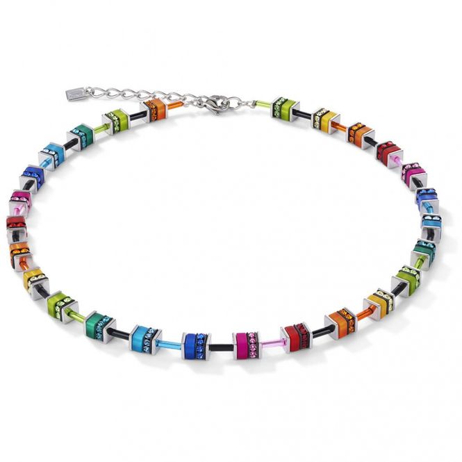 Hovedbilde COEUR DE LION Necklace GeoCUBE classic multicolor 4409101500
