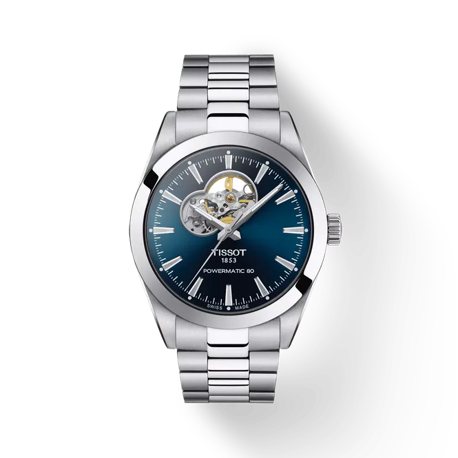 Hovedbilde Tissot Gentleman Powermatic 80 Open Heart T127.407.11.041.01