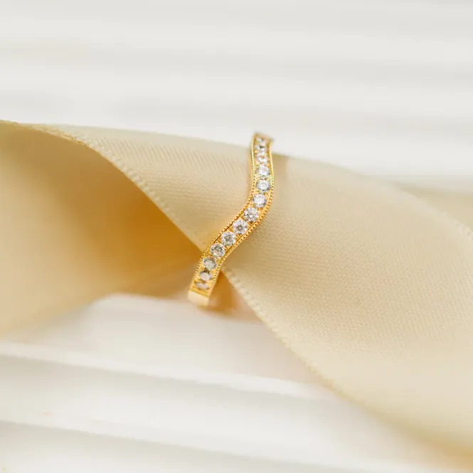 Hovedbilde Gems Fairytale ring gull LAB diamanter 0,30ct N240623