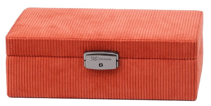 Smykkeskrin Cord Rustrød 3463823