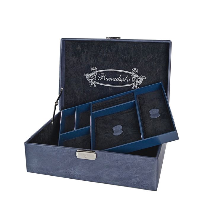 Hovedbilde Bunadskrin Blå/Sort 5070