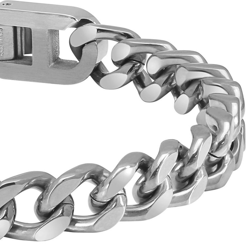 Bracelet Dandy polished steel HB07180