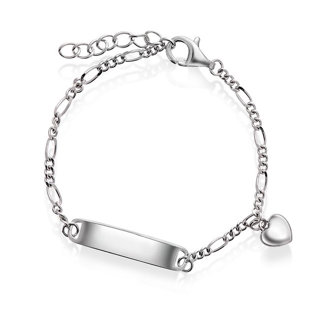 Hovedbilde Armbånd sølv graveringsplate 25486