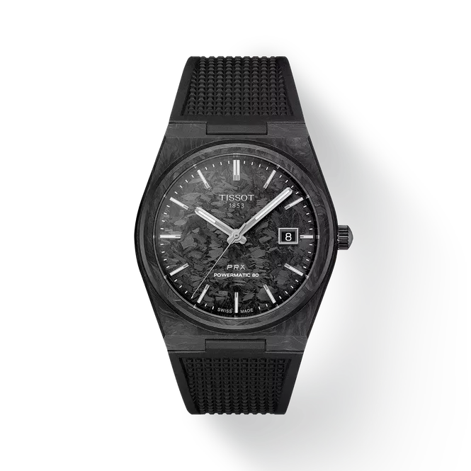 Hovedbilde TISSOT PRX POWERMATIC 80 40MM CARBON T137.907.97.201.00