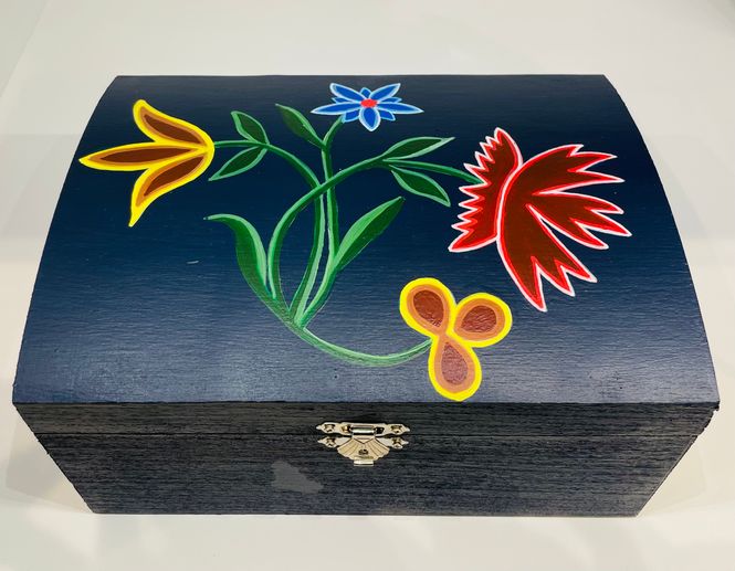 Hovedbilde Bunadskrin Nordland Blå L