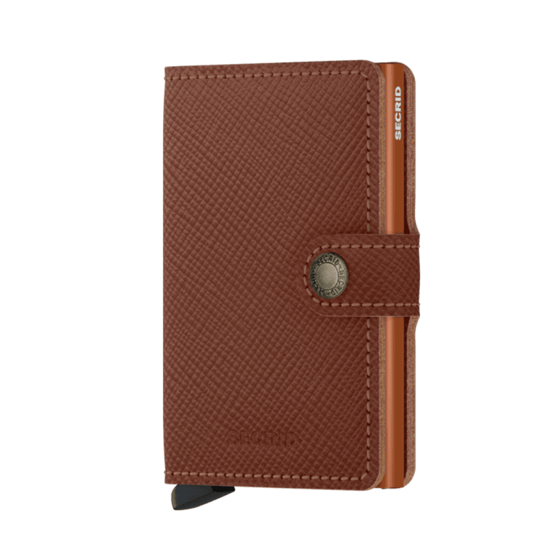 Secrid Miniwallet MSa Saffiano Caramel 