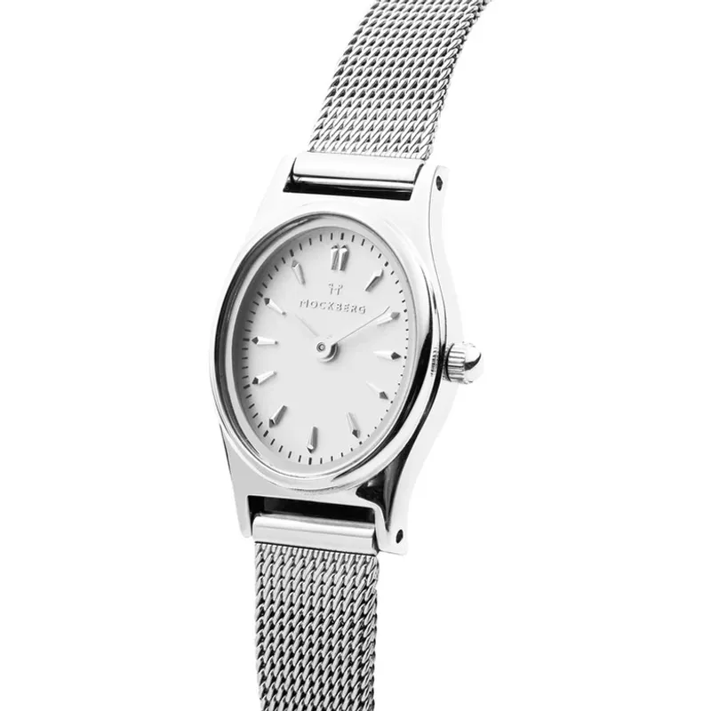 Mockberg Retro Mesh Sølvfarget MB0254