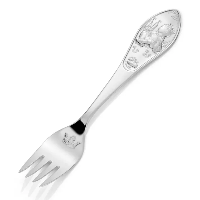 Hovedbilde Prins Barnegaffel i sølv 18409