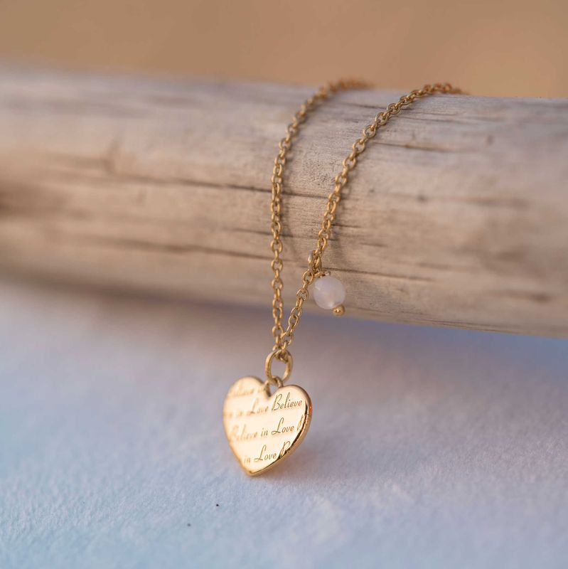 Serenity Believe in Love smykke med rosenkvarts 221404