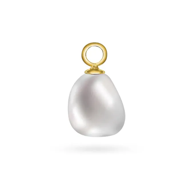 Hovedbilde Sandra Lyng Pearlfect charm forgylt sølv 48167