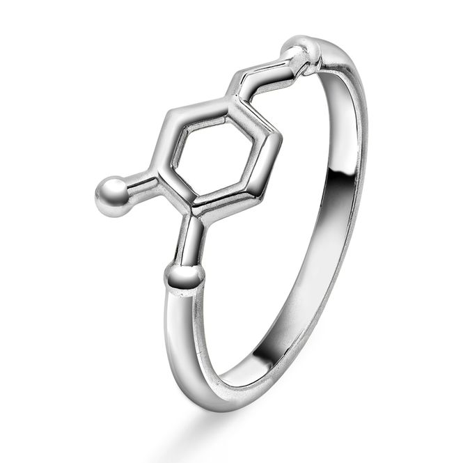 Hovedbilde Sandra Lyng Ring sølv dopamin motivasjon 48118