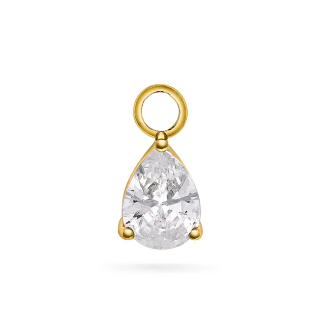 Hovedbilde Sandra Lyng Bling bling charm forgylt sølv 48174