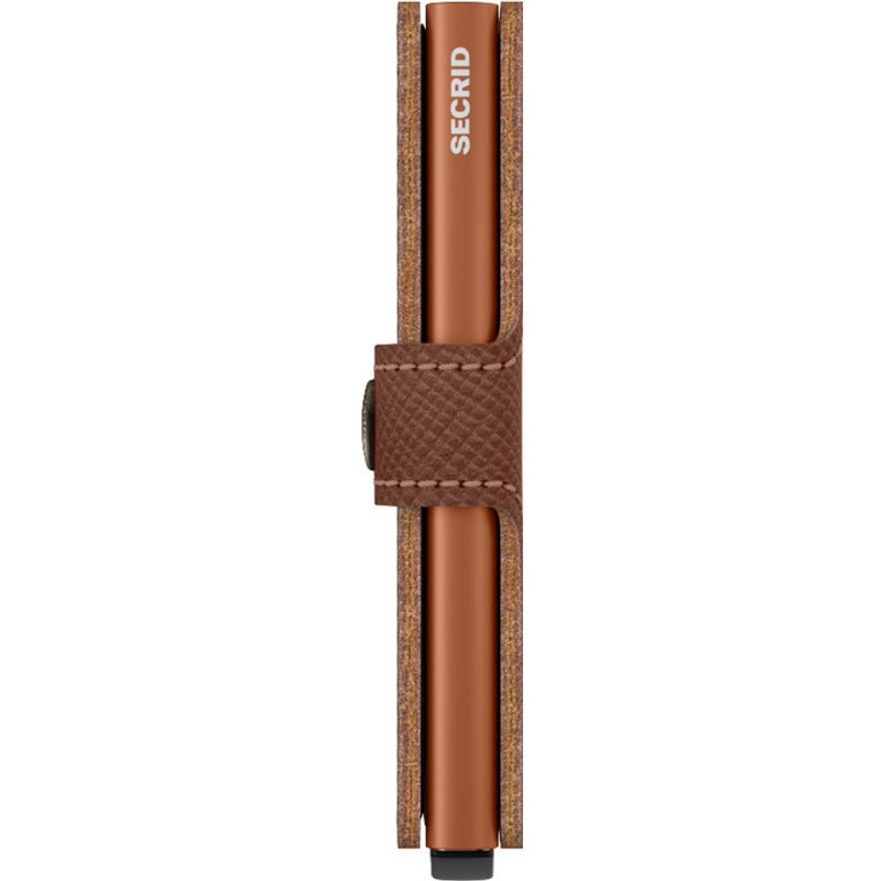 Secrid Miniwallet MSa Saffiano Caramel 