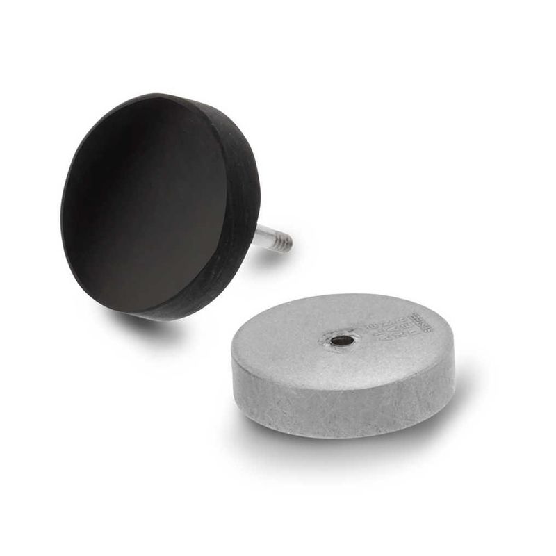 Øredobb i stål sort 972197