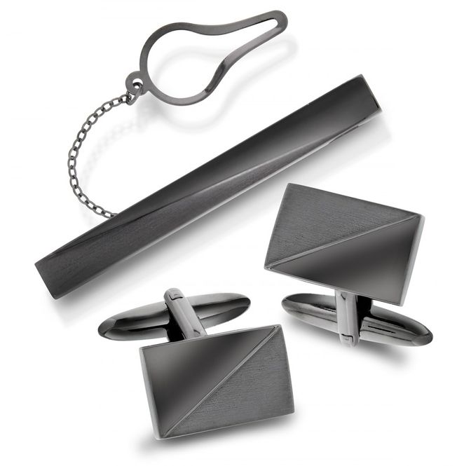 Hovedbilde Bijouteri slipsnål og mansjettknapper 10653