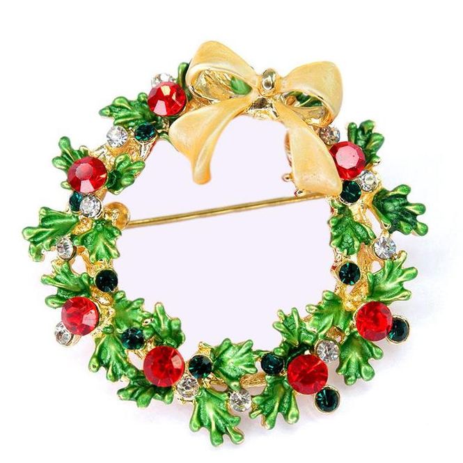 Hovedbilde Bijouteri julenål Krans 200126