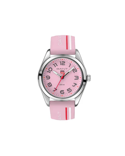 Hovedbilde GANT Kids Campus stripete Rosa 32mm