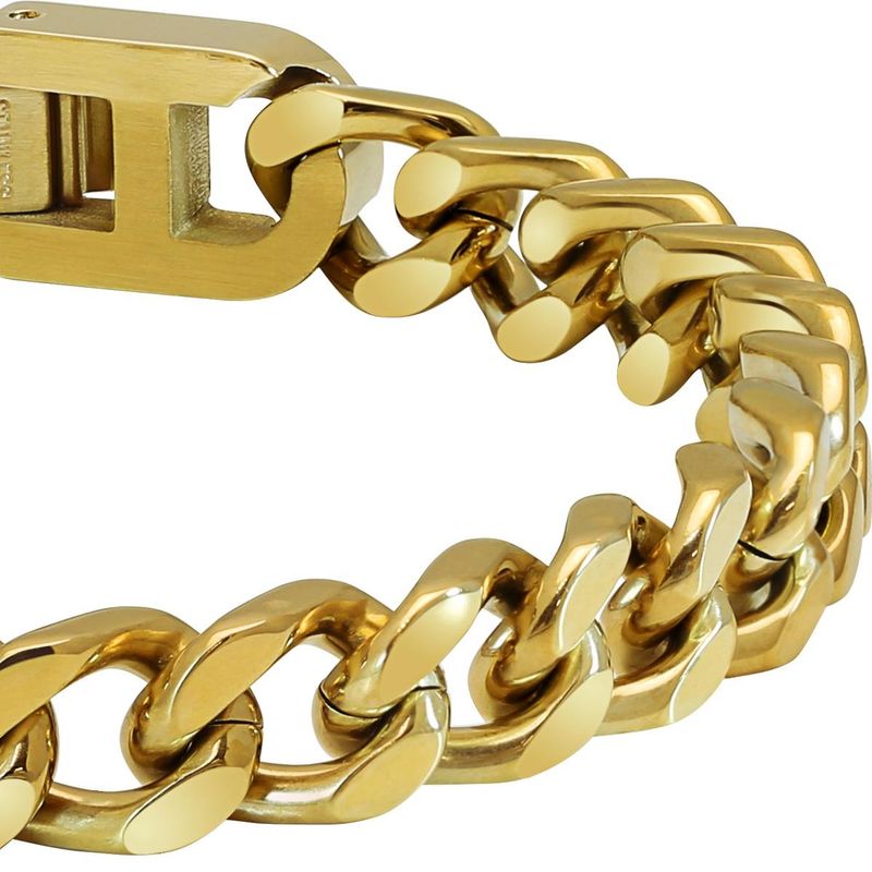 Bracelet Dandy IP Gold Steel HB07186