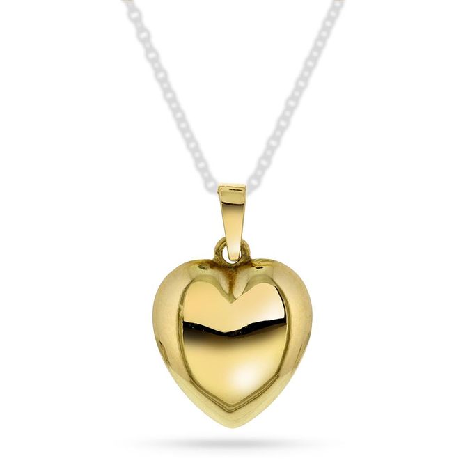 Hovedbilde Anheng i gull hjerte 2690017